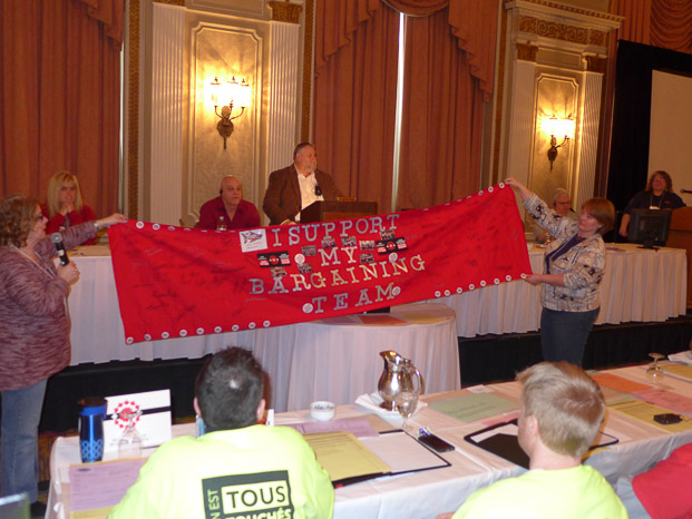I support my bargaining team 