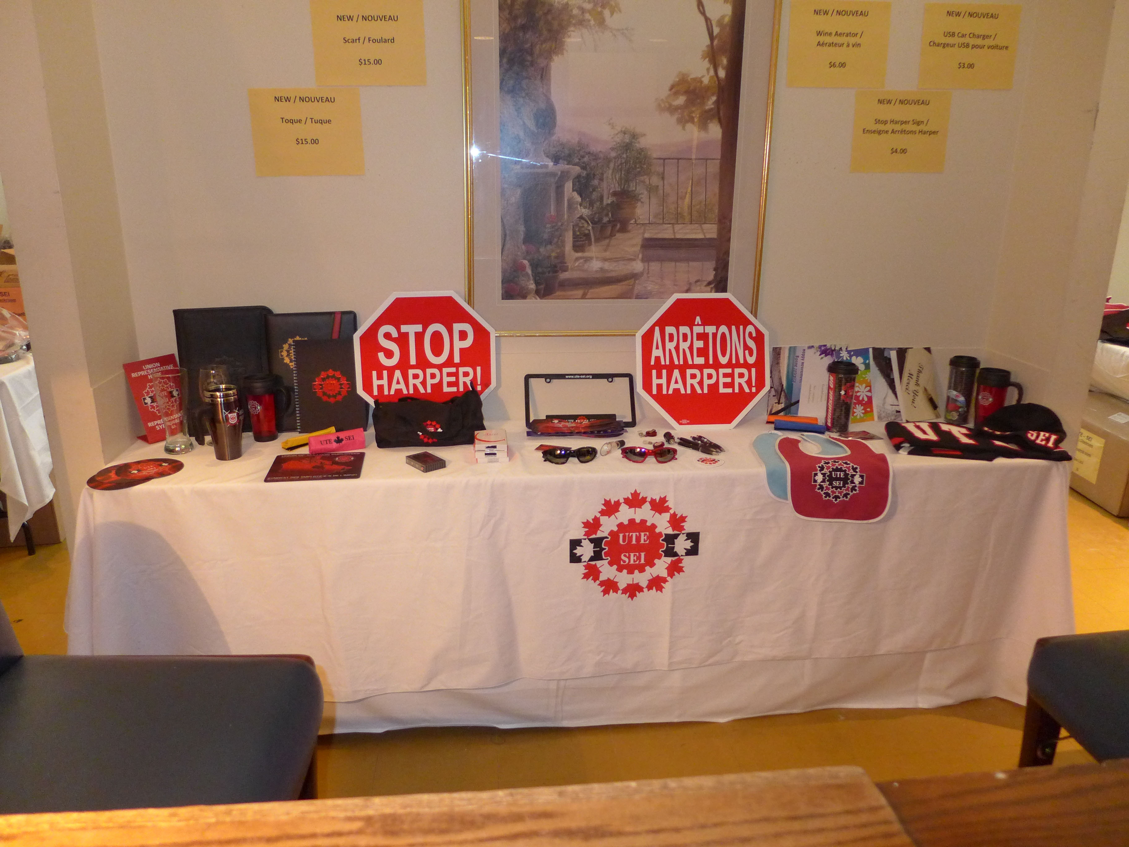 Products at the UTE Store