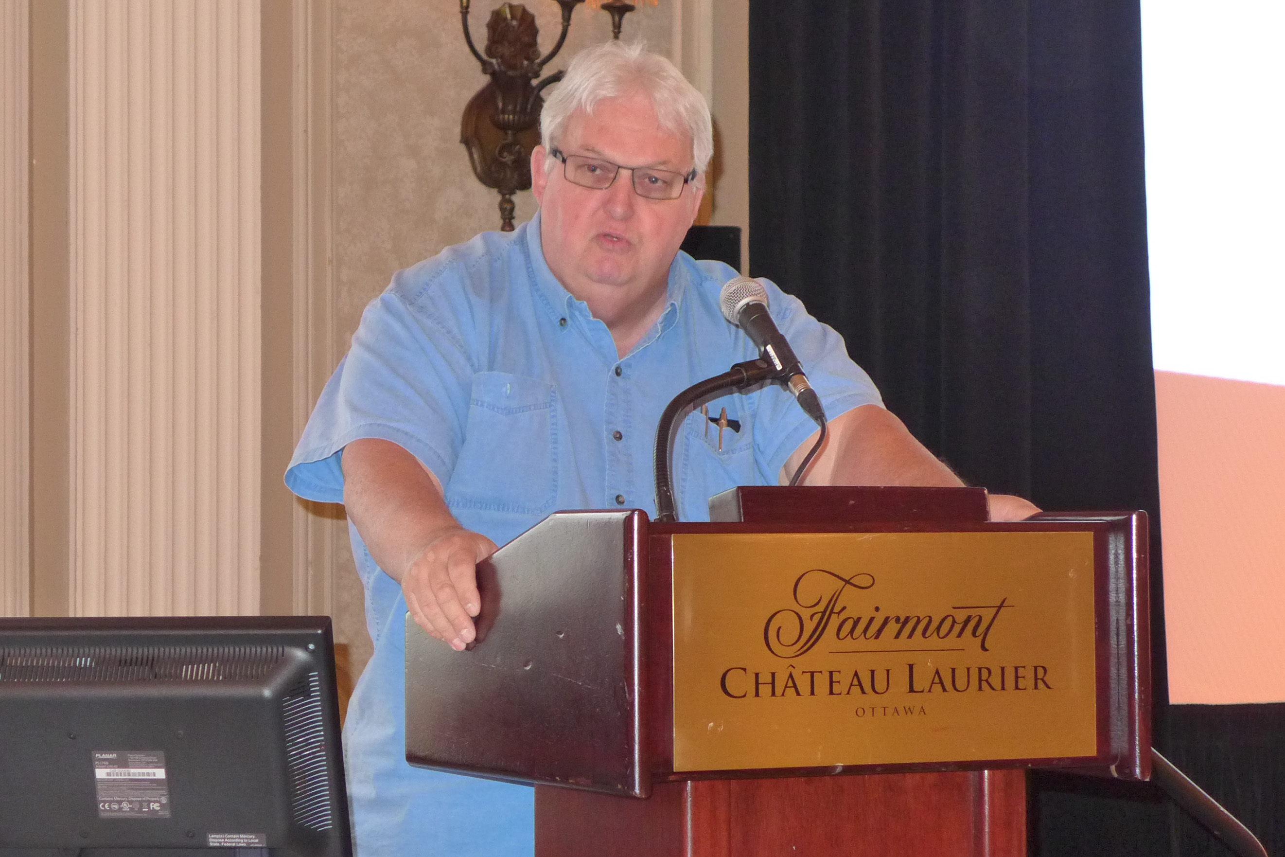 Denis Lalancette, RVP and Chair of the Honours and Awards Committee