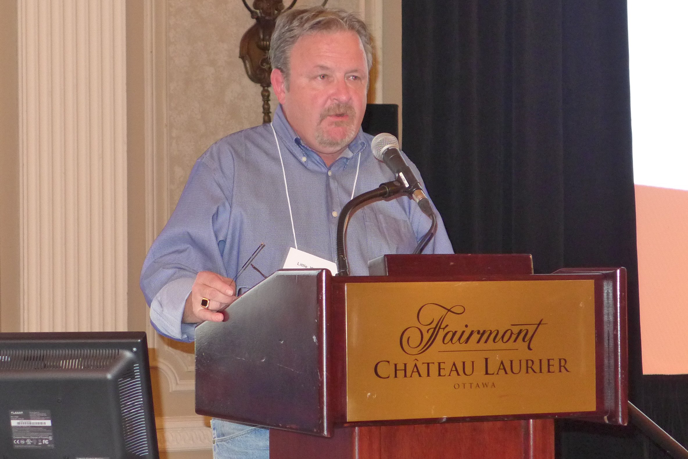 Wayne Little, RVP and Co-Chair of the Honours and Awards Committee