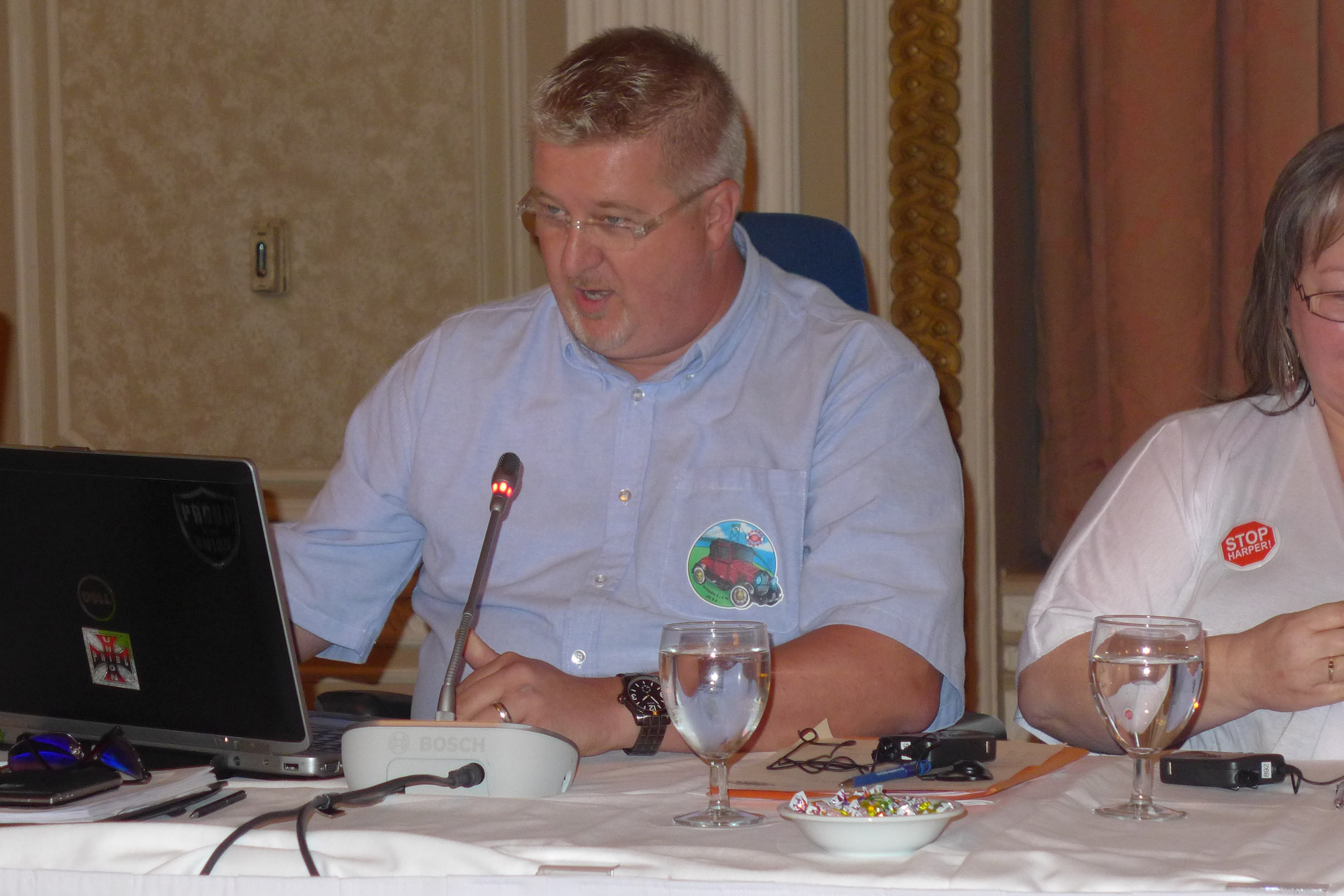 Marc Brière, 1st National Vice President