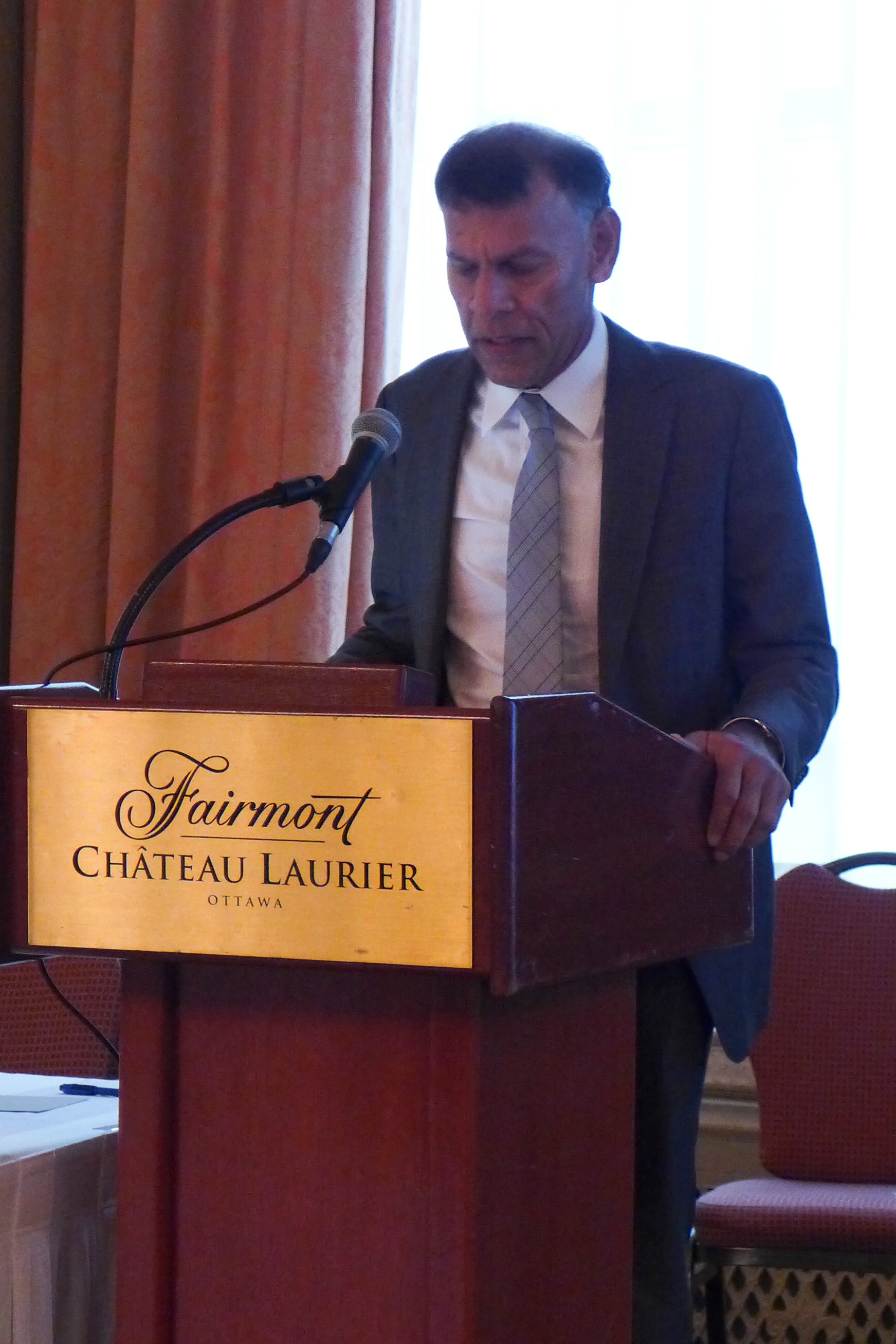 CLC President Hassan Yussuff