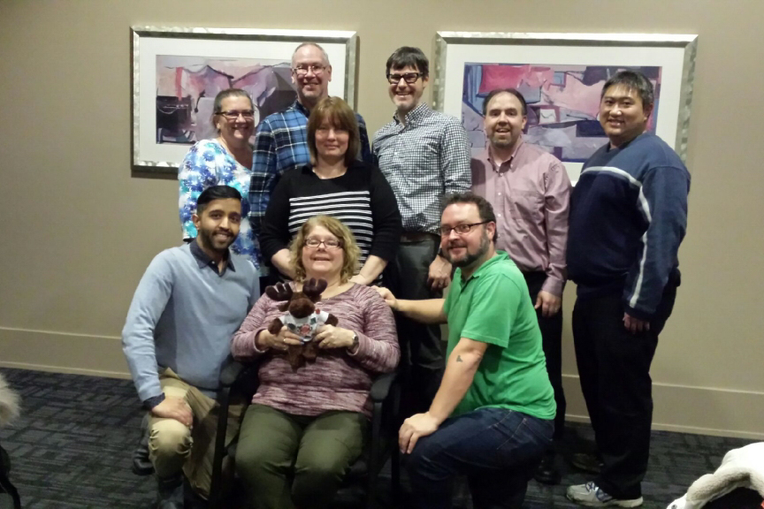 The UTE Moose chaired Local 20027's monthly meeting.