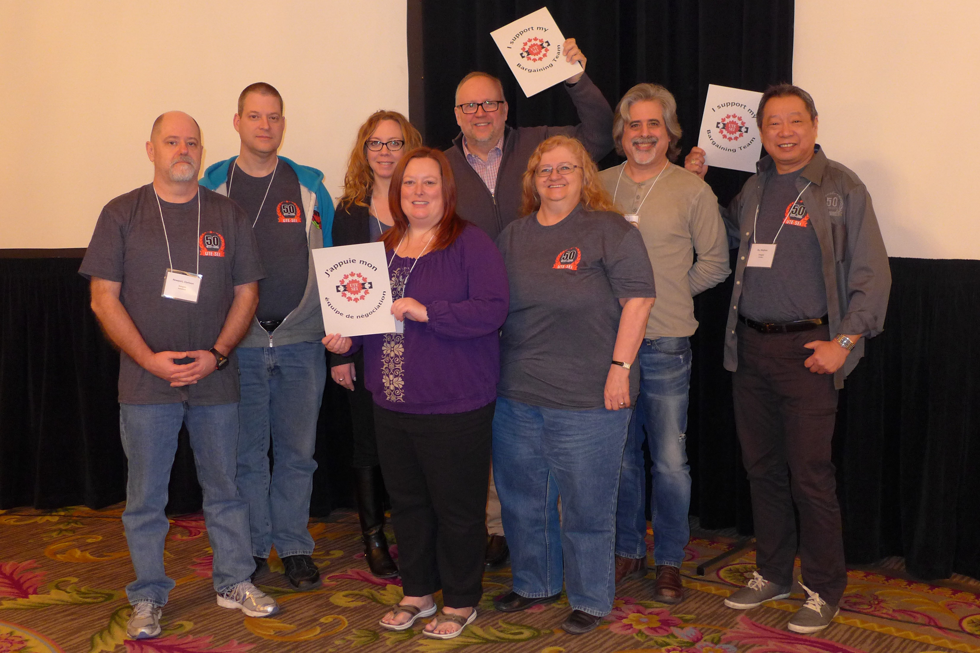 South Western Ontario Region supporting the Bargaining Team