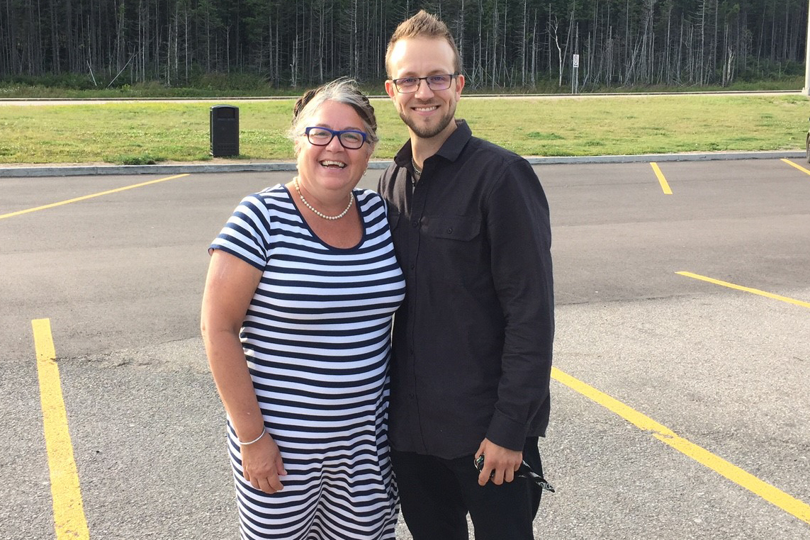 Jérôme Martel, RVP Quebec with Revenue Minister Diane Lebouthillier