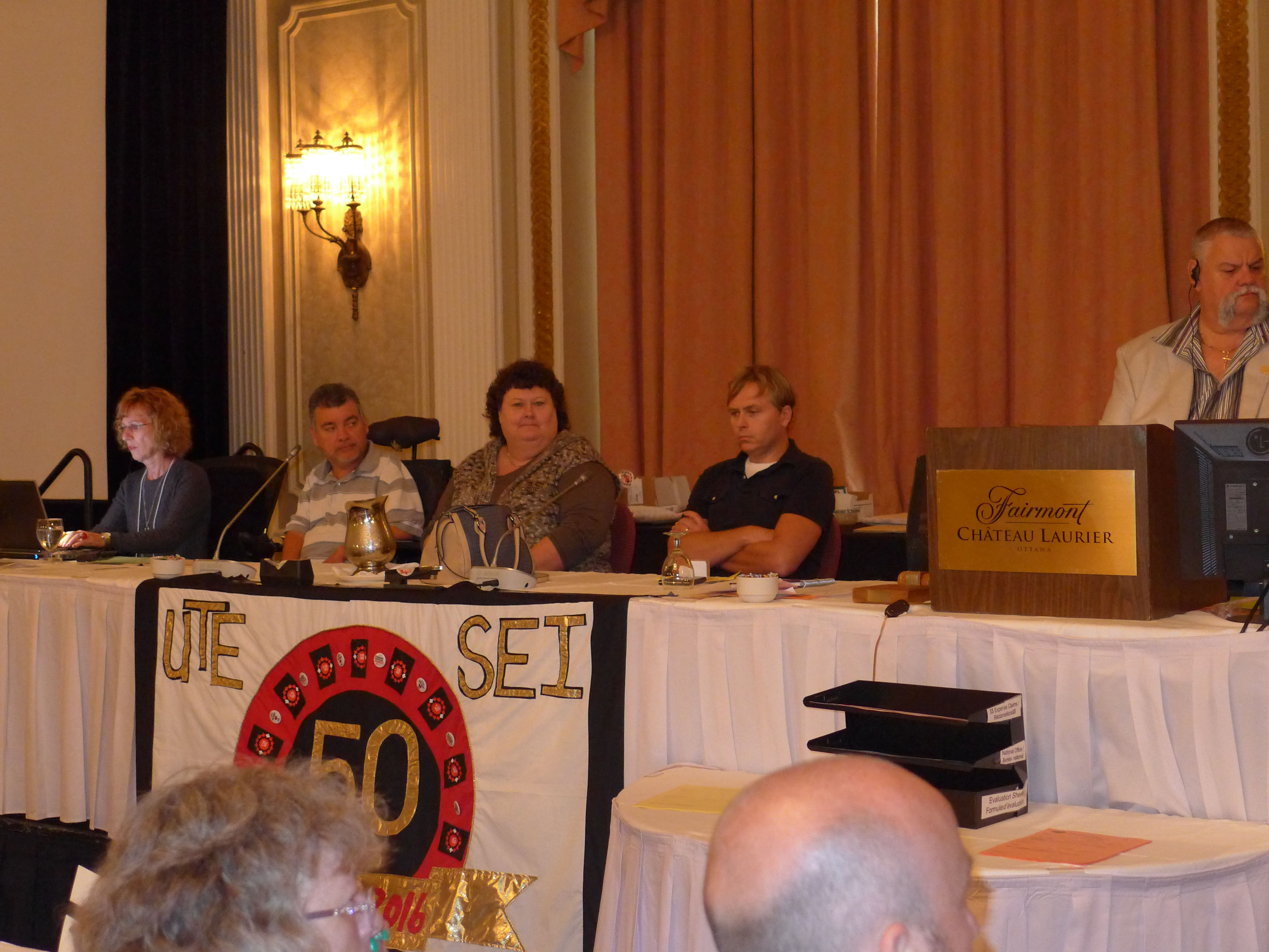 Pierrette Labrie, Daniel Camera, Dale Robinson, Morgan Gay, Robert Campbell