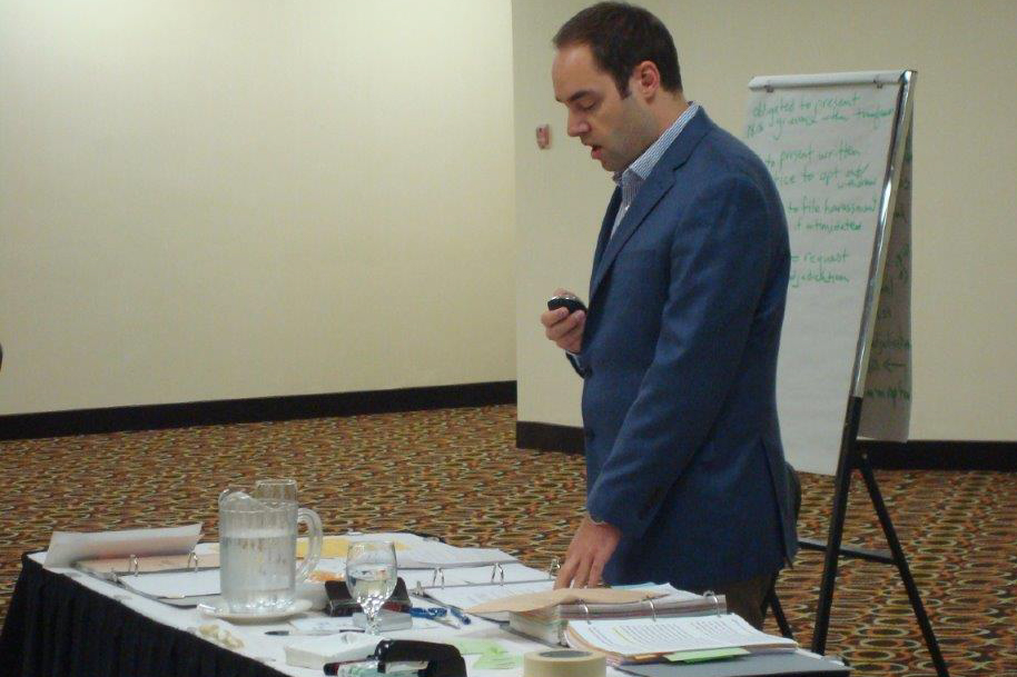 Mathieu Juneau, Labour Relations Officer