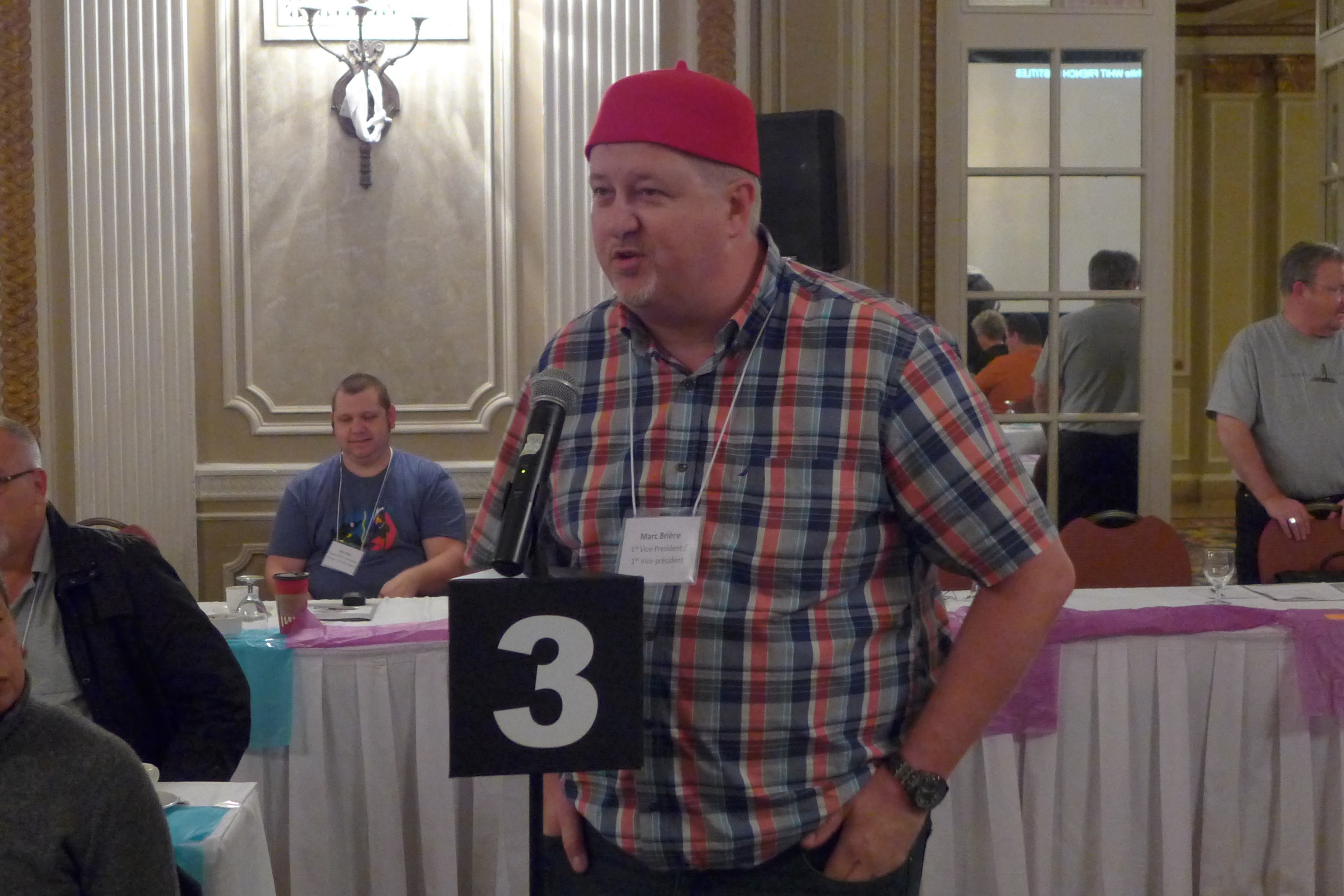 Marc Brière, 1st National Vice-President