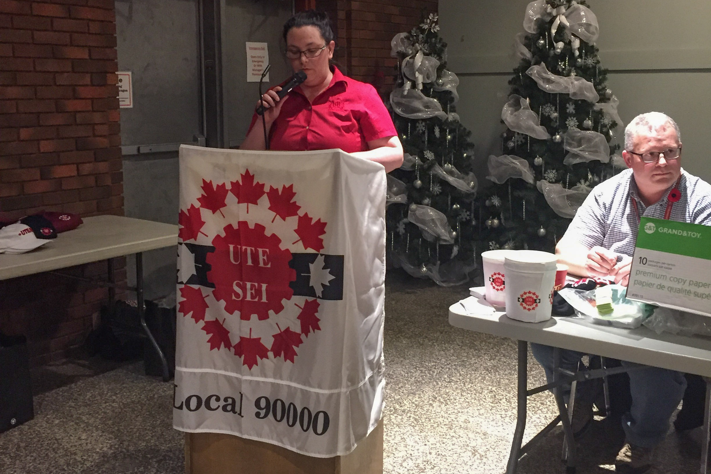 Ashley Green, Local 90000 President 