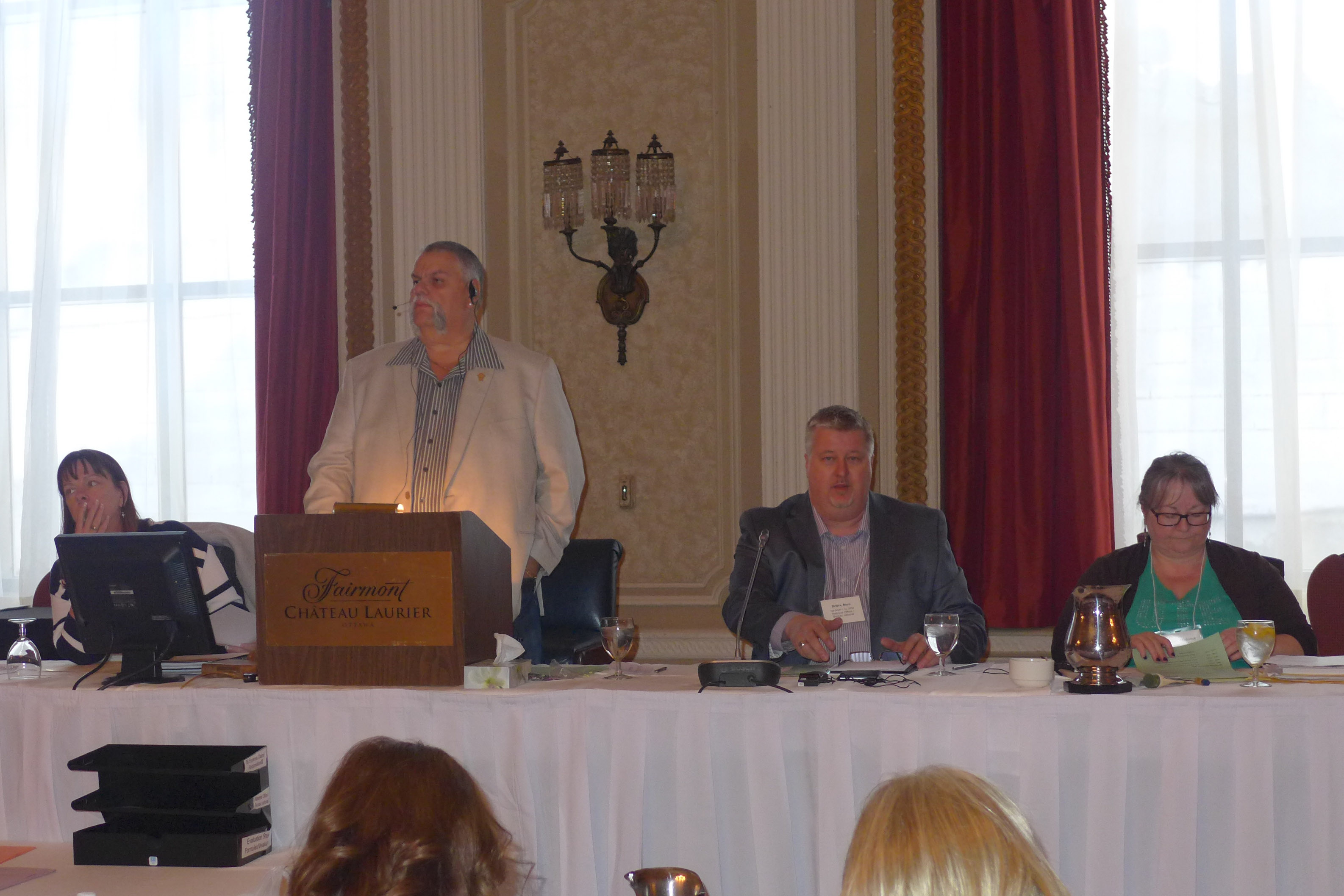 Annette Melanson, Robert Campbell, Marc Brière, Madonna Gardiner