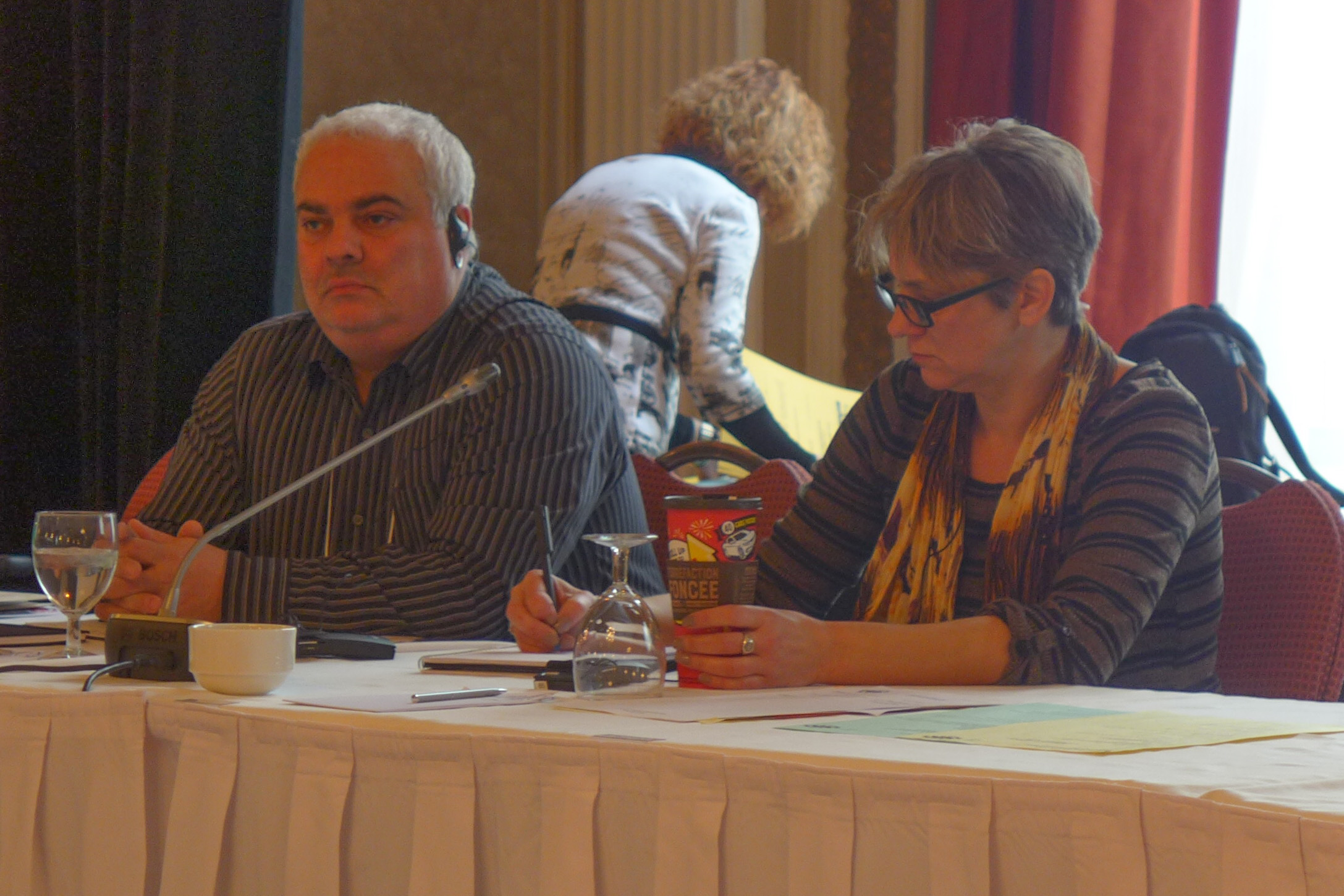 Cosimo Crupi and Theresa Greenough, Workforce Adjustment Committee