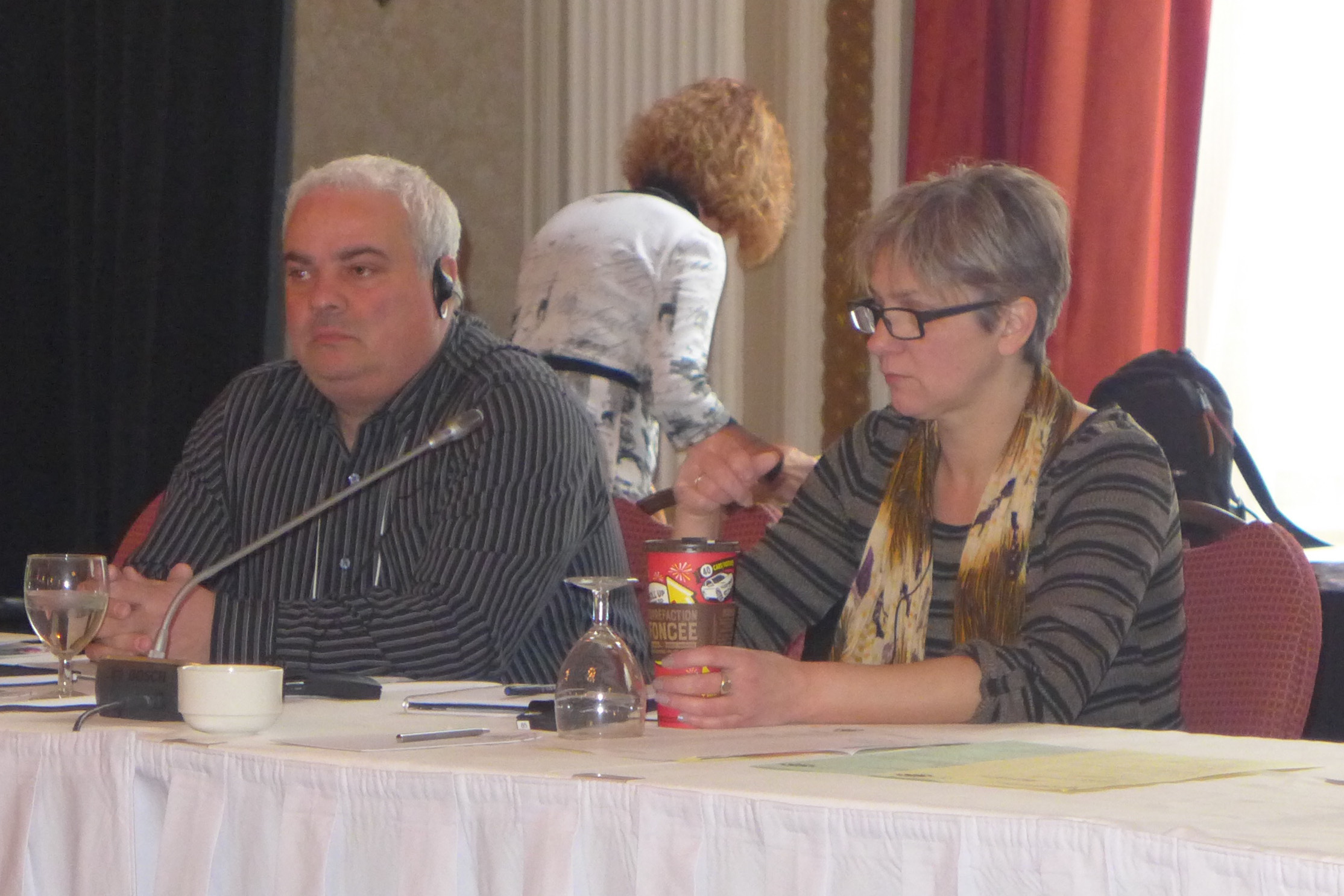 Cosimo Crupi and Theresa Greenough, Workforce Adjustment Committee