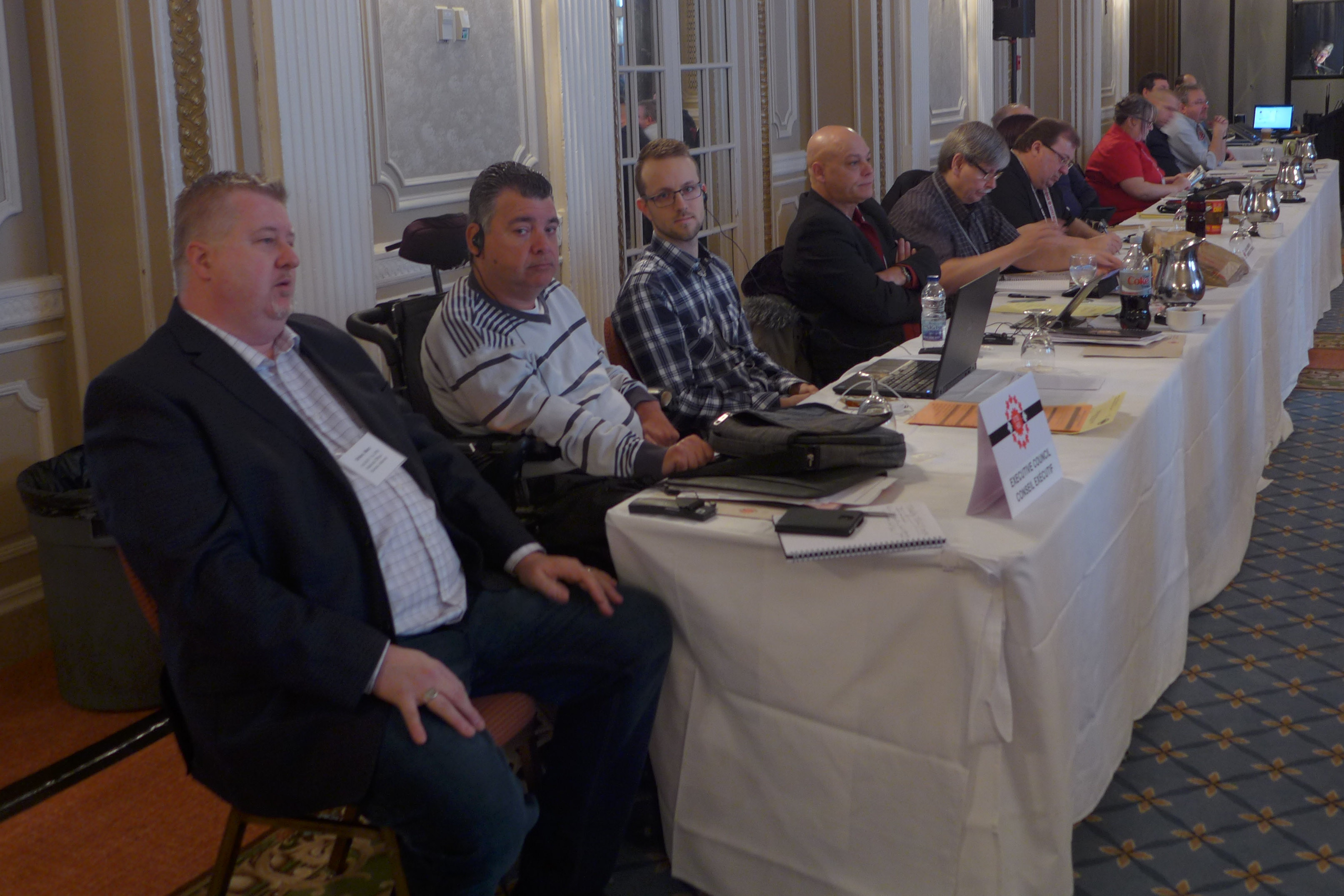 Marc Brière, Daniel Camara, Jérôme Martel, Doug Gaetz, Gary Esslinger, Greg Krokosh