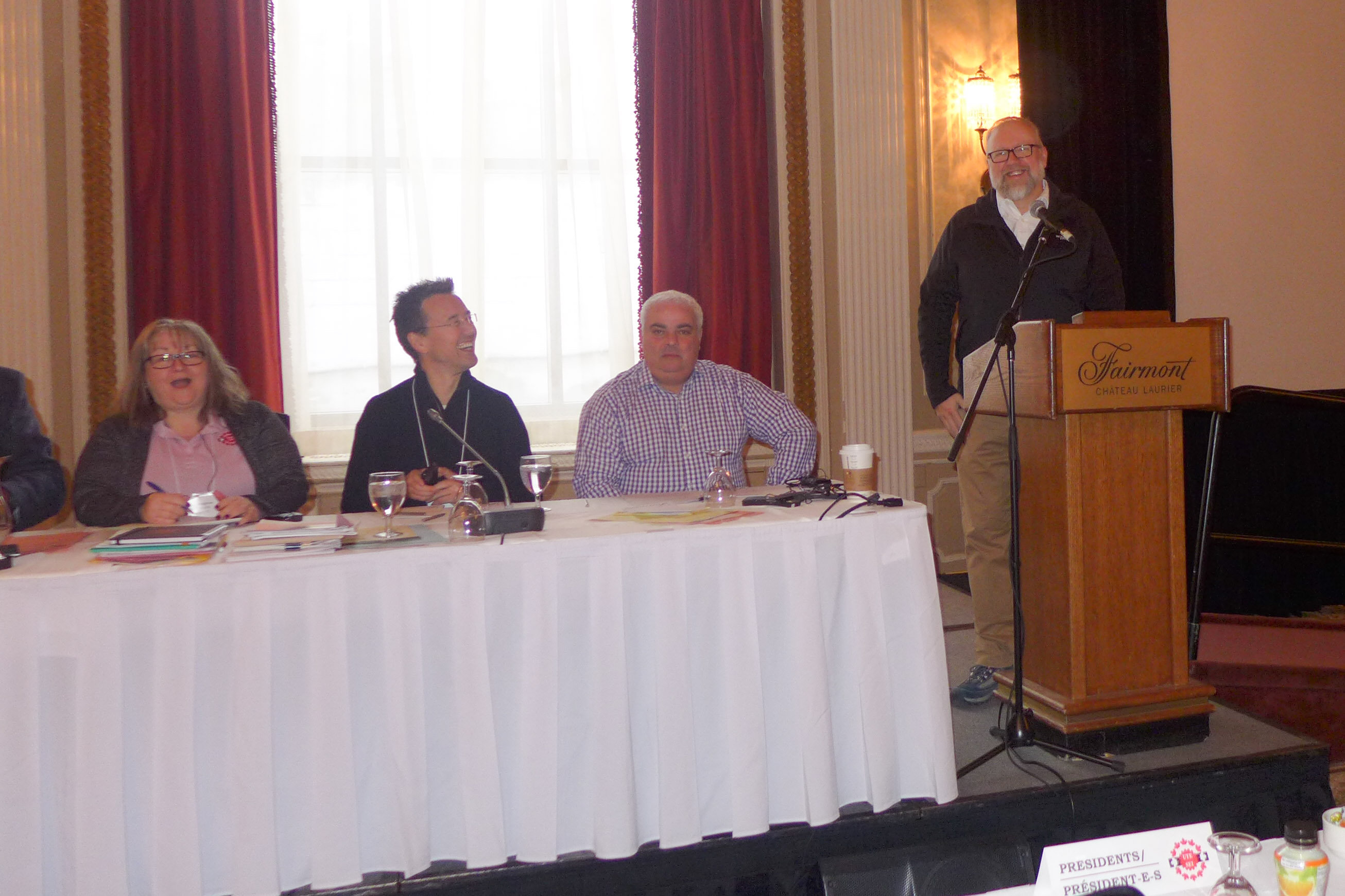 Brad Feraday, Cosimo Crupi and Jamie vanSydenborgh, Political Action Committee