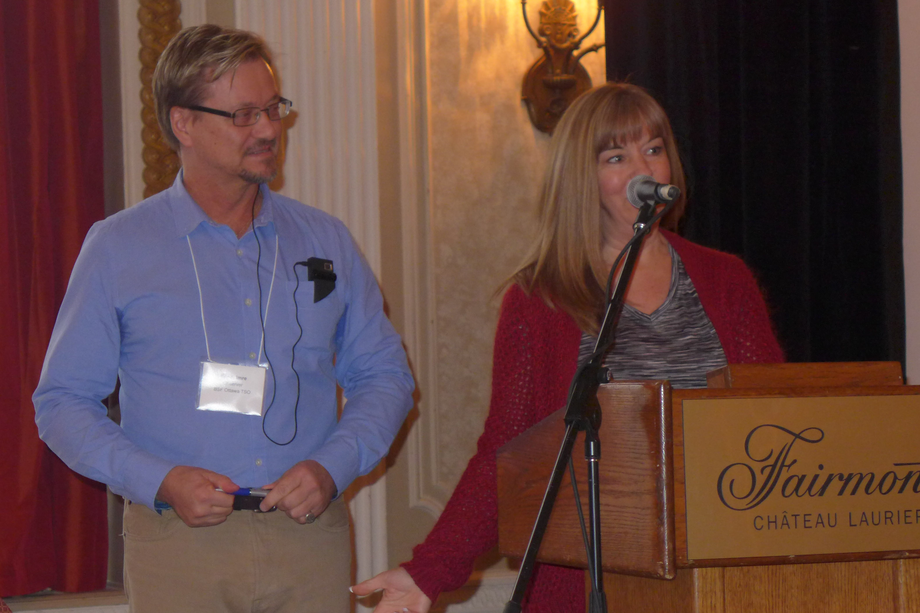 Imre Bene and Donna Blair, Convention Host Committee