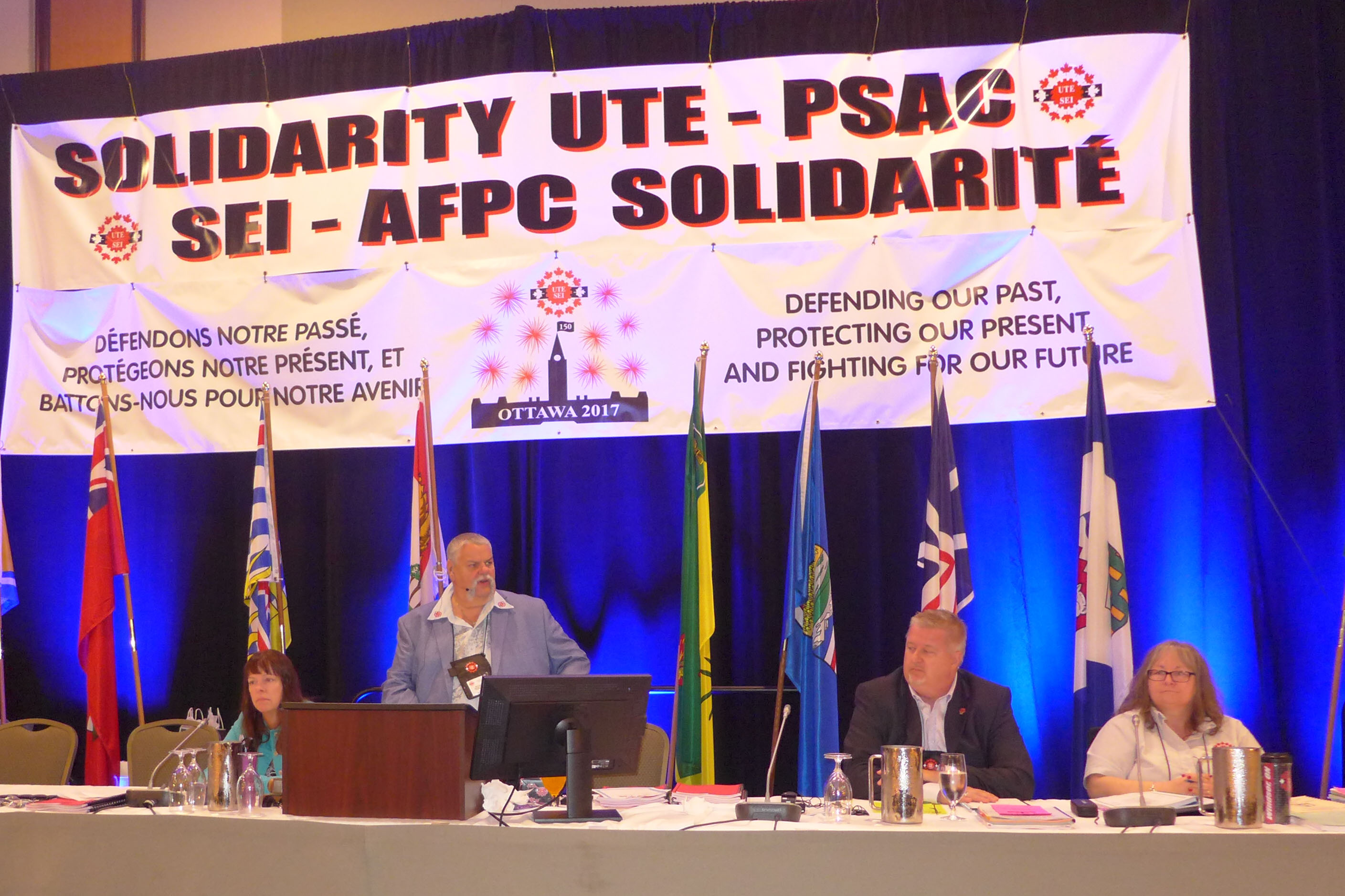 Annette Melanson, Robert Campbell, Marc Brière, Madonna Gardiner