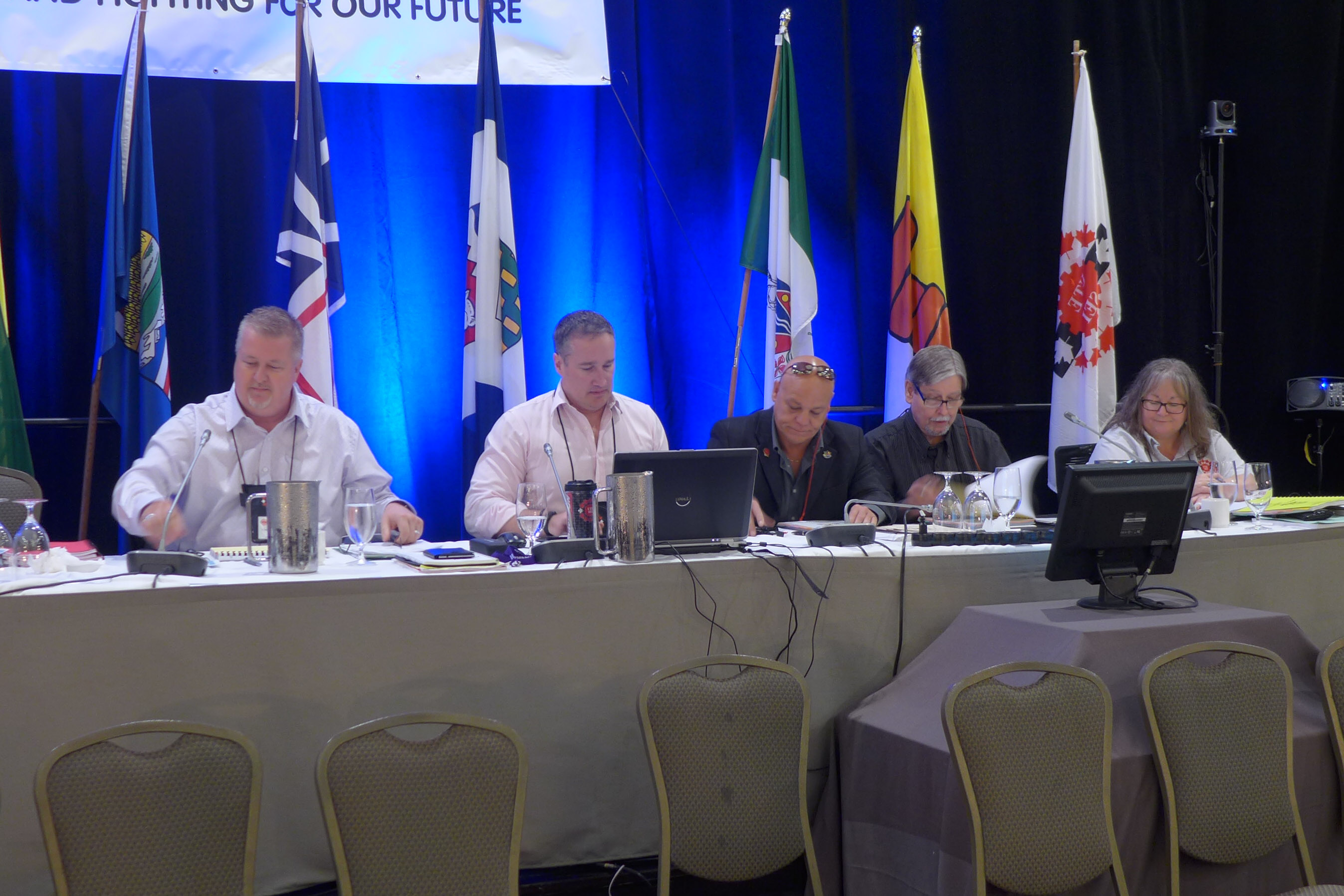 Finance Resolutions Committee - Marc Brière, Liam Merrigan, Doug Gaetz, Gary Esslinger