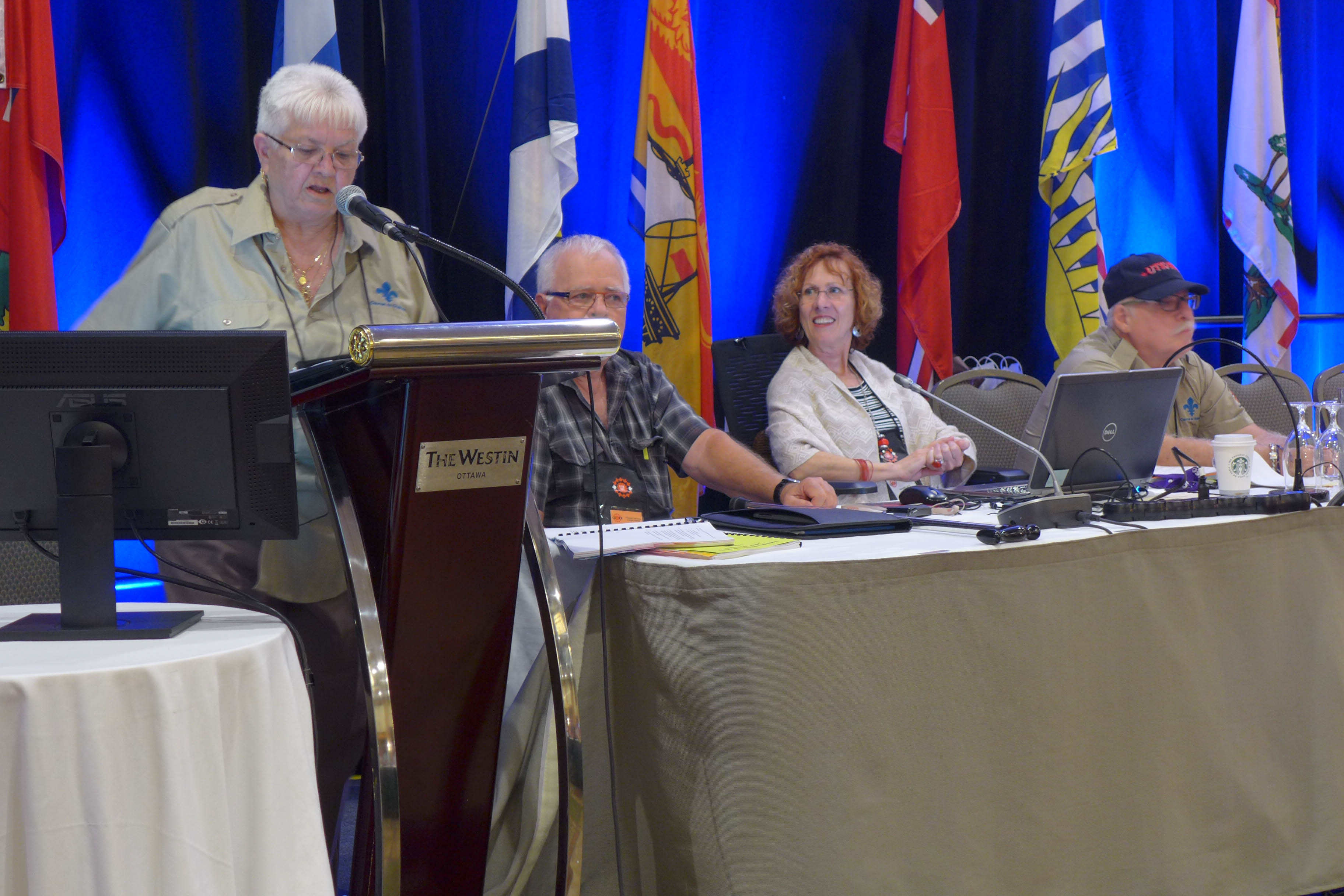 Nominations Committee - Betty Bannon, Jean Bergeron, Marcel Bertrand