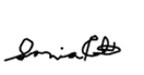 Sonia Côté's signature