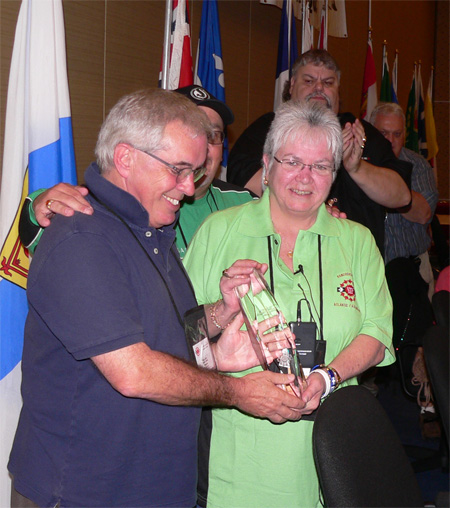 Jerry Dee with Betty Bannon