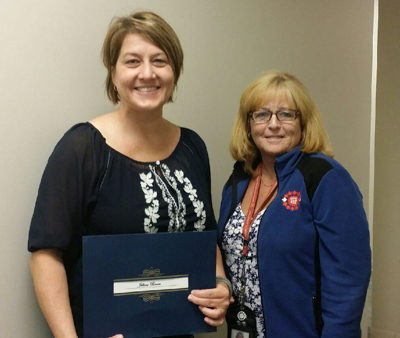 Carole Breen and Debbie Ferguson