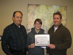 Photo of Will Leach, Jenna Leach and Shawn Bergeron