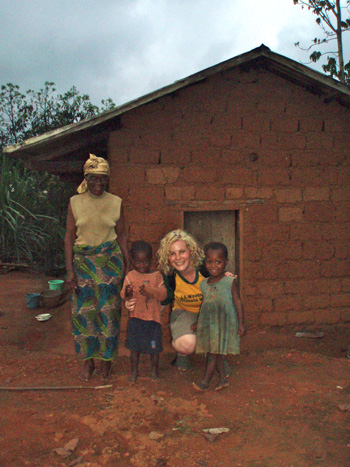 Alanna with Bertha and her twins