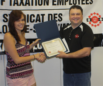 Aubrie Johnson and/et Lorne Roslinski