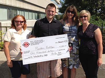 Linda Morgan, Preston Rutton, Lee-Ann Bota, Tracy Marcotte 