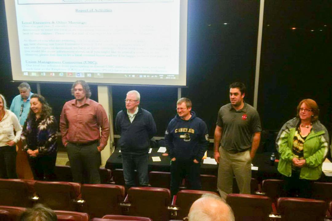 Assermentation du nouveau exécutif