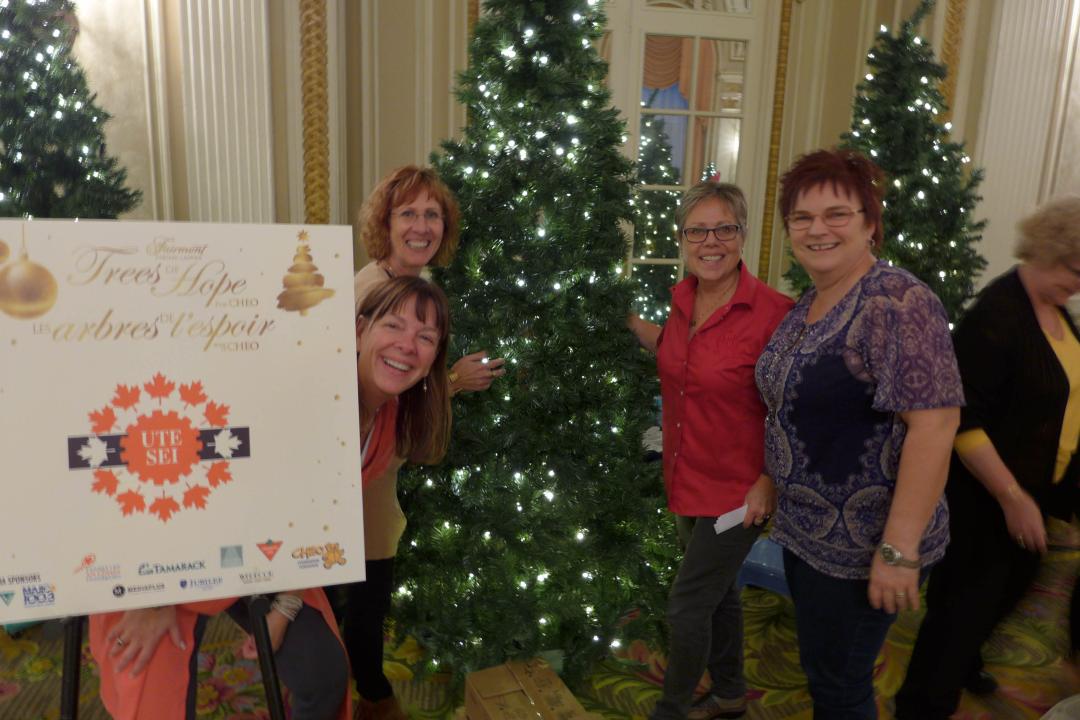 Annette Melanson, Pierrette Labrie, Gesine Campbell, Sylvie Bastien