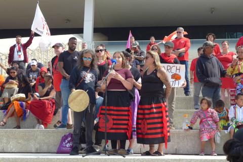 One of those who lost a relative