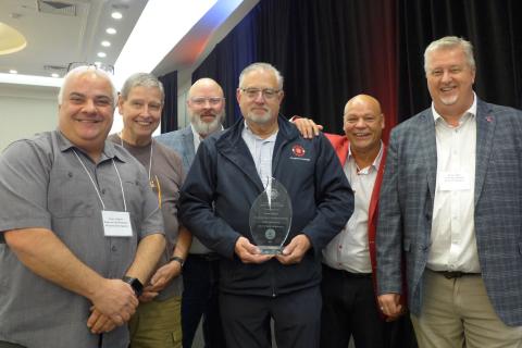 Cosimo Crupi, Gary Esslinger, Adam Jackson, Brian Oldford, Doug Gaetz, Marc Brière