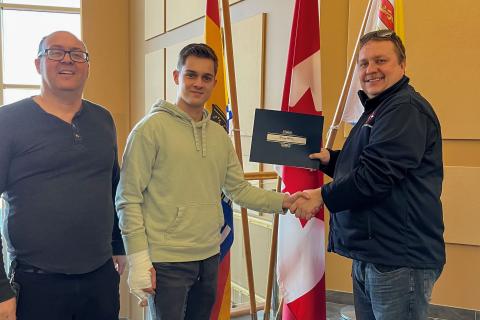 Lionel Brideau (member), Zachary Brideau and Billy Dempsey